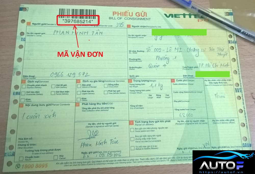 Biết được mã vận đơn của đơn hàng để tiến hành tra cứu vận đơn Viettel Post